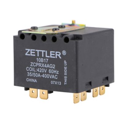 10B1701 Potential Relay, SP N.C., 195-180 Volts Pickup, 60-130 Volts Dropout, 395-420 Volts Continuous Coil