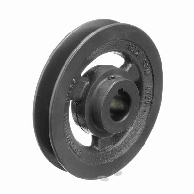 Browning AK56X5/8, Cast Iron Finished Bore Pulley, 5.45 Inch OD, 1-Groove, 5/8 Inch Bore