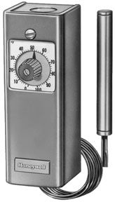 Remote Bulb Commercial Temperature Controller with 0DEG F to 100DEG F Setpoint Temperature and 5 ft. Capillary