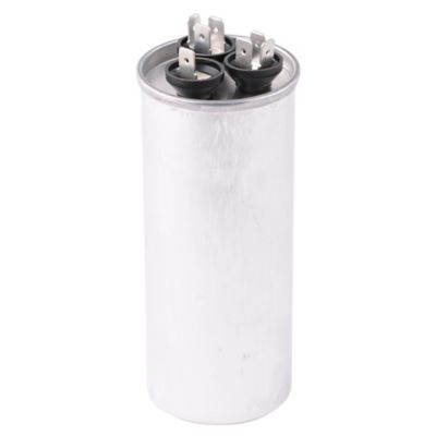 Lennox 100335-25, 55/7.5 MFD Dual Run Capacitor, 440 VAC, Round