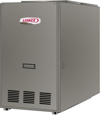 Lennox DLSC SLO185V, SLO185BR79/105V42, 80% AFUE, 105K Btu, 3.5 Ton, Variable Speed, Lo-Boy/Rear Flue Oil Furnace