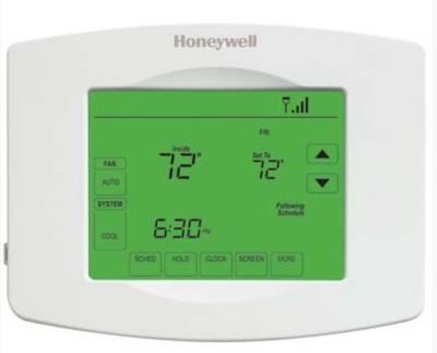 Honeywell TH8321WF1001, Touchscreen Digital Programmable Thermostat, WiFi, Heat Pump 3 Heat/2 Cool, Conventional 2 Heat/2 Cool