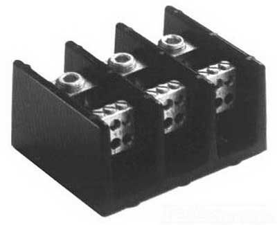 Lennox 12B8701 Terminal Block, 3 Place, 380 Amps, 600 Volts