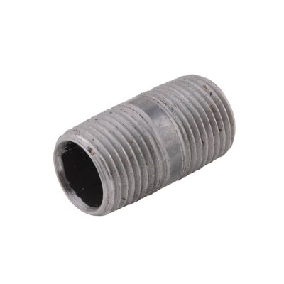 Black Iron Pipe Nipple, 1/2 x 1-1/2"