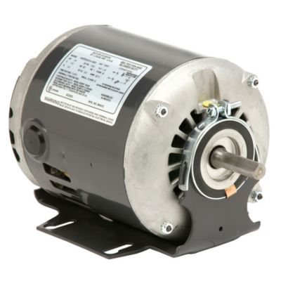 Nidec 840CV, Blower Motor, Split Phase, Belt Drive, 1/4 HP, 115 Volts, 1 Speed, 1725 RPM, Nidec 840CV