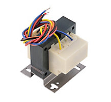Basler Electric 13H2801 Transformer, 208/240 Volts Primary, 24 Volts Secondary, 70 VA, 3.5 Amp Circuit Breaker for Overcurrent Protection