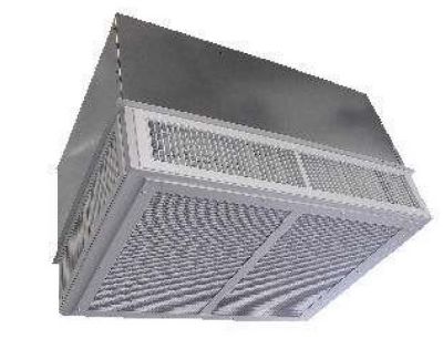 Lennox RTD9-65S, Step-Down Ceiling Diffuser, 47-5/8 x 23-5/8" W x D,  18" Round Duct