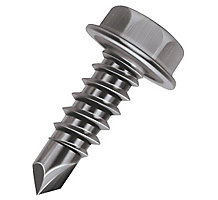 Malco BT153T, Bit-Tip Drill & Tap Sheet Metal Screws, #10-24 x 3/4"; #3 Point, 500 Per Tub