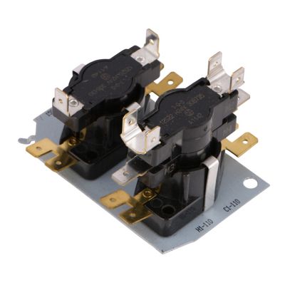 14B0401 Stacked Thermal Relay, N.O., 1 SPST and 1 DPST, 24 Volts