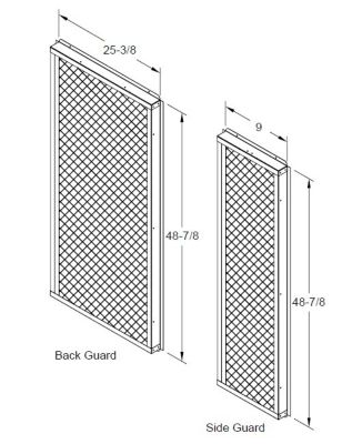 Lennox V8GARD11S11, Hail Guard for Mini-VRF