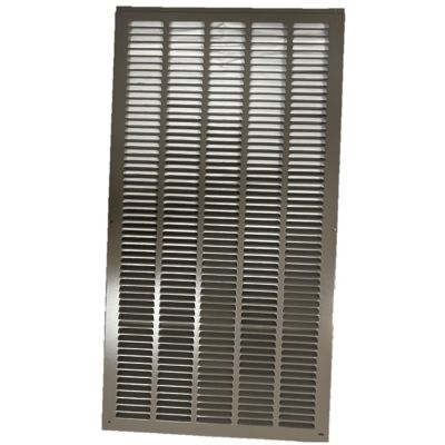 Lennox 608866-27, Merit AC Louvered Center Panel, (W x H): 28 x 36" Nominal Size, Quartz Gray Finish