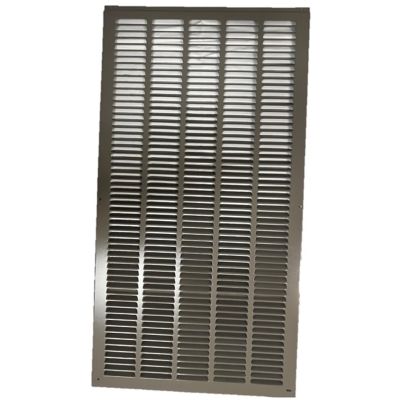 Lennox 608866-27, Merit AC Louvered Center Panel, (W x H): 28 x 36" Nominal Size, Quartz Gray Finish