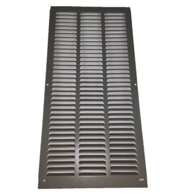 Lennox 608866-04, Merit AC Louvered Right Panel, (W x H): 24 x 24" Nominal Size, Quartz Gray Finish