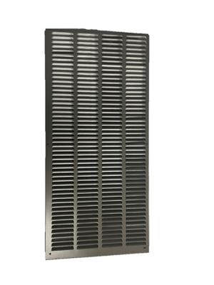 Lennox 608866-09, Merit AC Louvered Left Panel, (W x H): 28 x 32" Nominal Size, Quartz Gray Finish