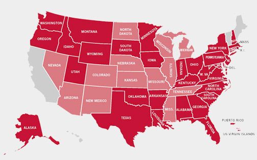 International Mechanical Code in these states