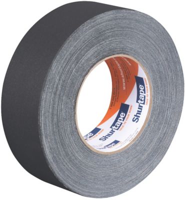 Shurtape 162545 P- 628 Professional Grade Coated Gaffer's Tape, 2" x 60 yd., Black