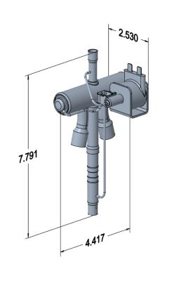Reversing Valve; Reclaim 4-Way Valve 17V84
