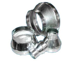 Modular Metal Fabricators TPRGS060509C, 3-Piece Reducer/Increacer, 6 x 5"