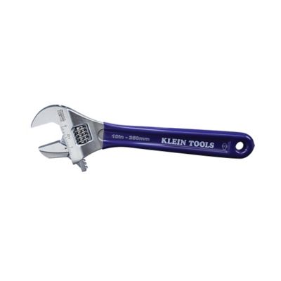 Klein D86930 Reversible Jaw/Adjustable Pipe Wrench, 10 in.