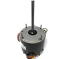 Condenser Fan Motor, 1/10 HP, 115V-1, 42 Frame, 1075 RPM, CCW Rotation from Lead End