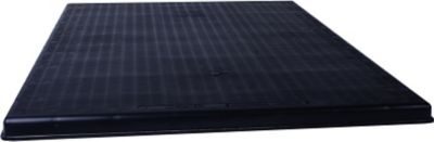 DiversiTech ACP30303, 30 x 30 x 3", The Black Pad Plastic Equipment Pad