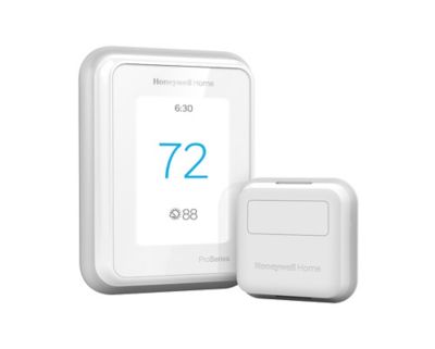 Honeywell THX321WFS2001W, Touchscreen Programmable Thermostat, WiFi with RedLINK Room Sensor, Heat Pump 3 Heat/2 Cool, Conventional 2 Heat/2 Cool