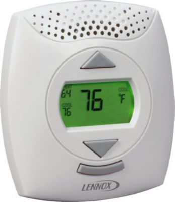 Comfort Sensor - Temperature Relative Humidity Display Setpoint/Fan Control After-Hours Override Button