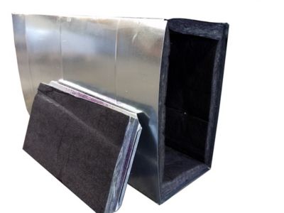 McDaniel Metals Return Plenum, 20-3/8 x 16-1/4 x 36 with 1/2" Flange, R8