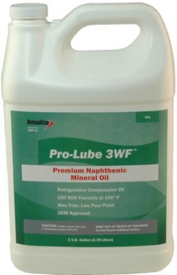 Diversitech 3WF-01, Pro-Lube 3WF Premium Naphthenic Mineral Refrigeration Oil, 1 Gallon Jug