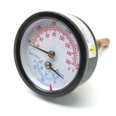 Lennox 1260006SP, Temperature/Pressure Gauge