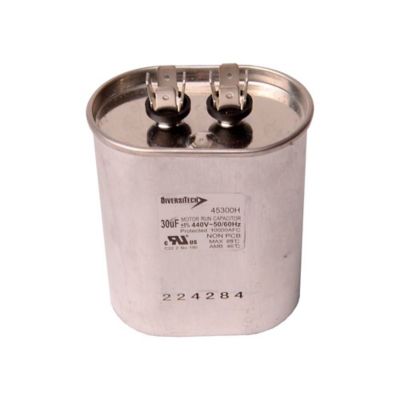 Run Capacitor, 30 MFD, 440V, Oval