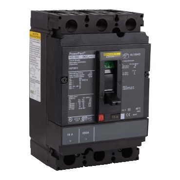 Lennox 106339-01, Square D HGP36000S15, Circuit Breaker, 3-Pole, 600VA