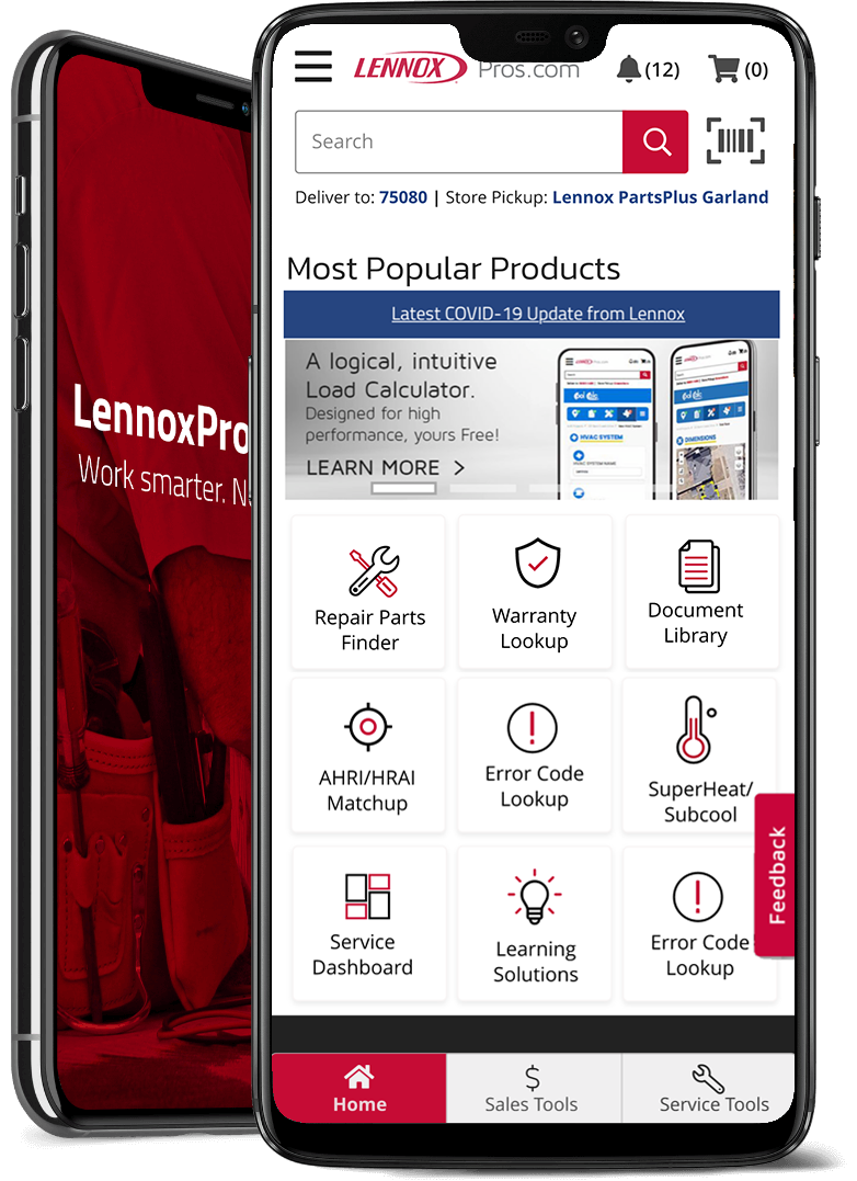 Download the LennoxPROs App