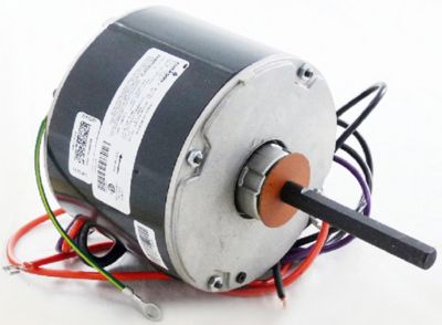 Lennox 22F5201, Condenser Fan Motor, 1/4 HP, 208/230V-1Ph, CCW from Lead End, 1075 RPM,  Sleeve Bearings