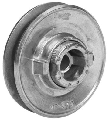 Congress Drives VP325X050, Variable Pitch Zinc Die Cast Finished Bore Pulley, 3.25 Inch OD, 1-Groove, 1/2 Inch Bore