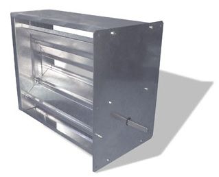 Spinnaker Zone Damper Shell, Rectangular, 10 Inch x 16 Inch, L1800 Series