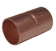 Copper Rolled Stop Coupling, 3/8", C x C