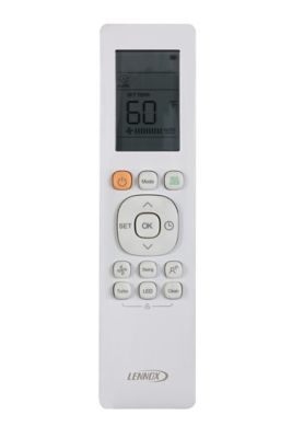 Lennox RG10A-CSWHB, Mini-Split Wireless Remote, For MWHB Wall Mounts & M33C Cassettes