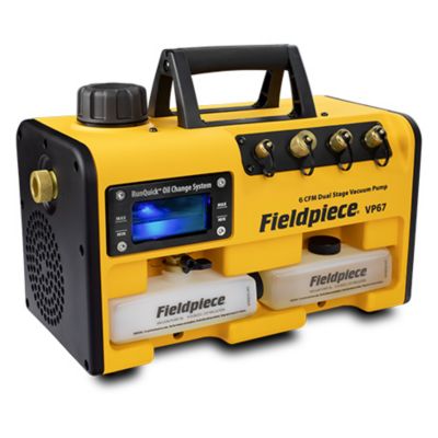 Fieldpiece VP67, Vacuum Pump, 6 CFM, 1/2 HP, 120 VAC