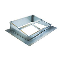 Uni Products MSMP6QL, Adjustable Pitch Welded Roof Curb, Full Perimeter, 42-7/8 x 51-3/8 Inch x 4 Inch Minimum Height