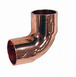 Copper Close Rough Elbow, 90 Deg, 5/8", C x C