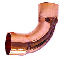 Copper Long Radius Elbow, 90 Deg, 3/8", C x C