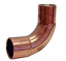 Copper Long Radius Street Elbow, 90 Deg, 3/8", C x C