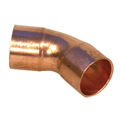 Copper Street Elbow, 45 Deg, 1/2" FTG x C