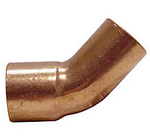 Copper Street Elbow, 45 Deg, 5/8" FTG x C