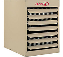 LF24-145A Unit Heater, Horizontal, Aluminized Steel, 145,000 Btuh Input, 116,000 Btuh Output, 1075 RPM