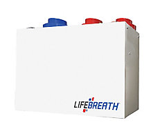 Lifebreath 180 ERVD-FID, Energy Recovery Ventilator, 186 CFM, 120 VAC 60 Hz