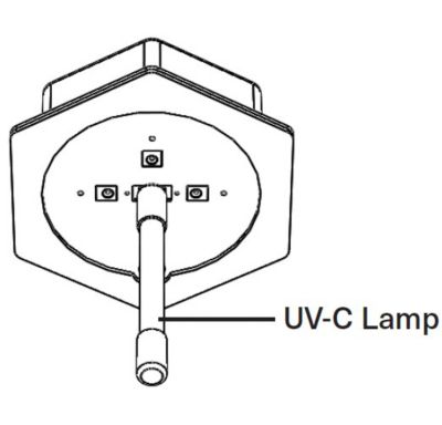 Dust Free 13076, Replacement Lamp for Active 6" Air Purifier