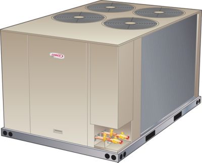 Lennox Elite ELXC, EL180XCSDT1Y, 15 Ton, Up to 16 IEER, 208-230 VAC 3 Ph 60 Hz, Commercial Split System Air Conditioner