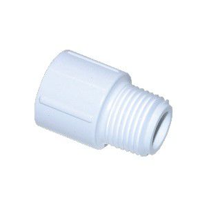 Bramec 342, 3/4" Schedule 40 PVC Male Adapter, MPT x SOC, 50/Pack